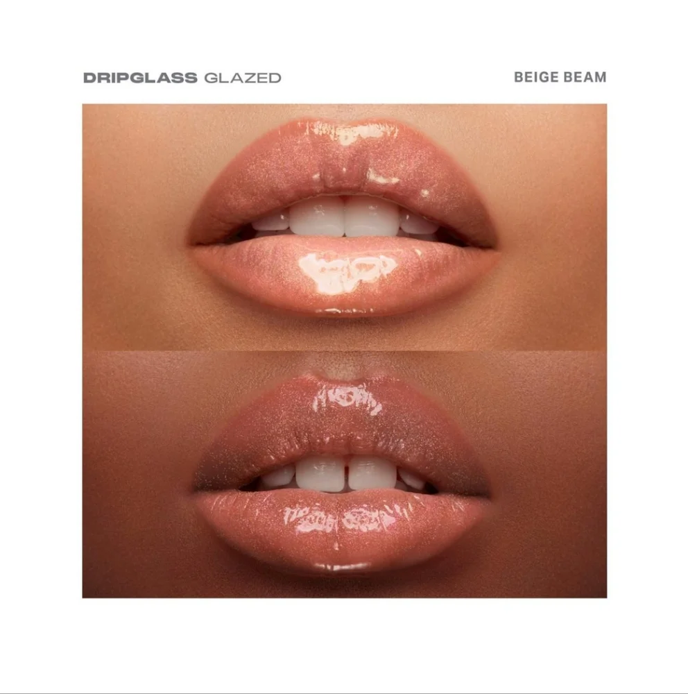 Morphe Dripglass Glazed High Shine Lip Gloss Shade:Beige Beam✨🆕